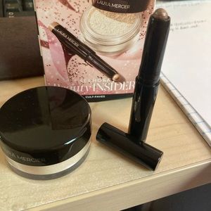 Laura Mercier NWT translucent powder w/mini eye cream shadow